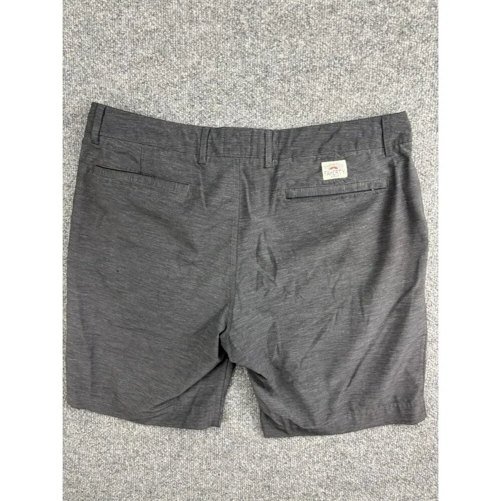 Faherty All Day Shorts Mens 35 Performance Drawstring Summer‎ Lightweight Casual